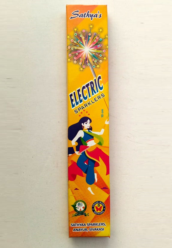 10 Cm Electric Sparklers (5*10 Sticks)