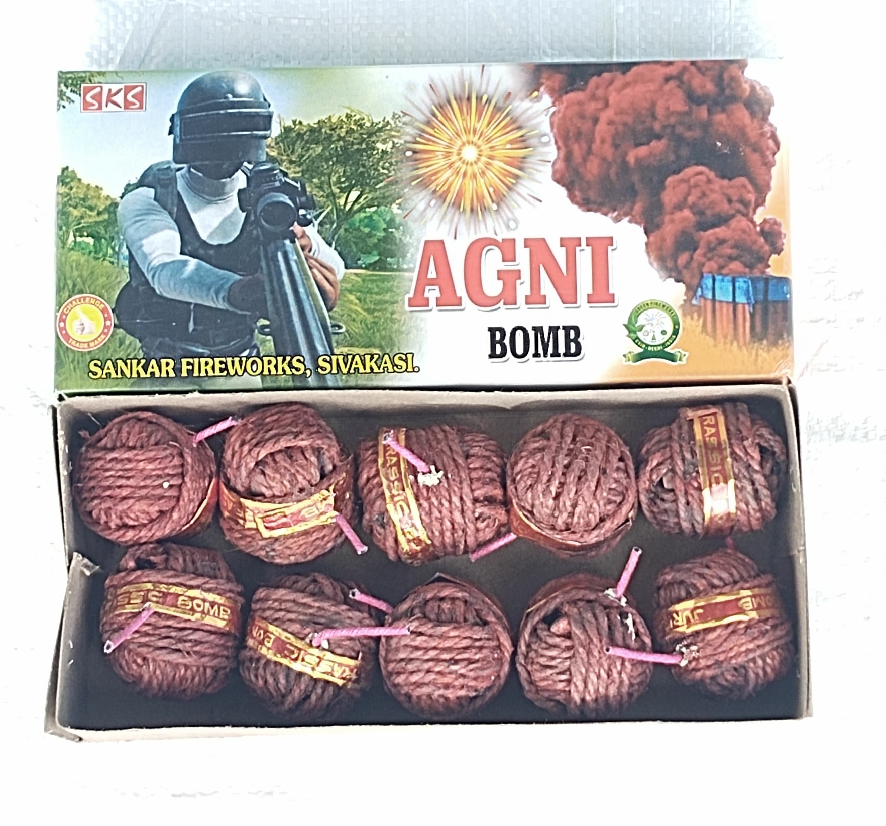 Squad Agni Bomb (10 Pcs)